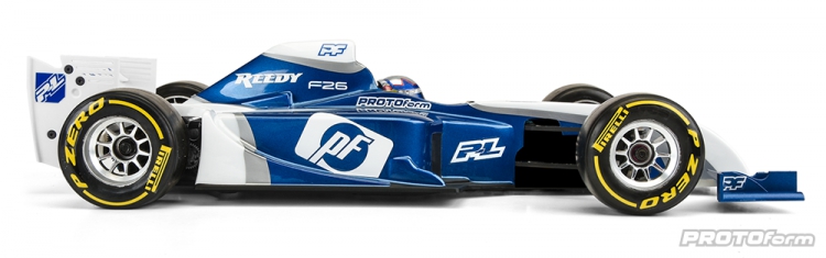 PROTOform F26 1/10 Kaross för Formel 1 (Omålad) - 3