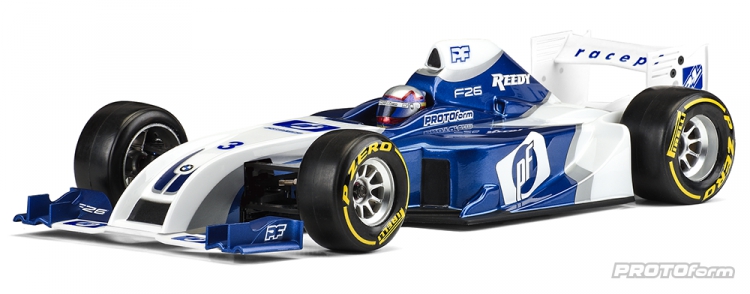 PROTOform F26 1/10 Kaross för Formel 1 (Omålad) - 2