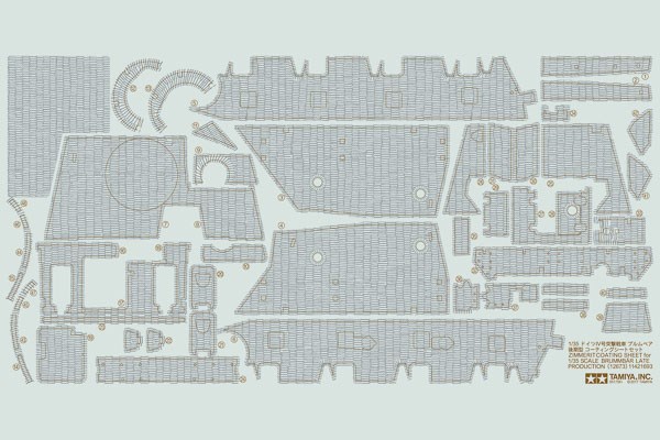 Tamiya 12673 1/35 Brummbaer LP Zim Sheet