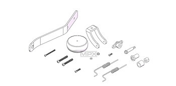 Multiplex FunCub XL Tailhjul set