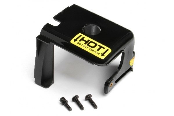 HPI HP15434 Engine Cover (Black)