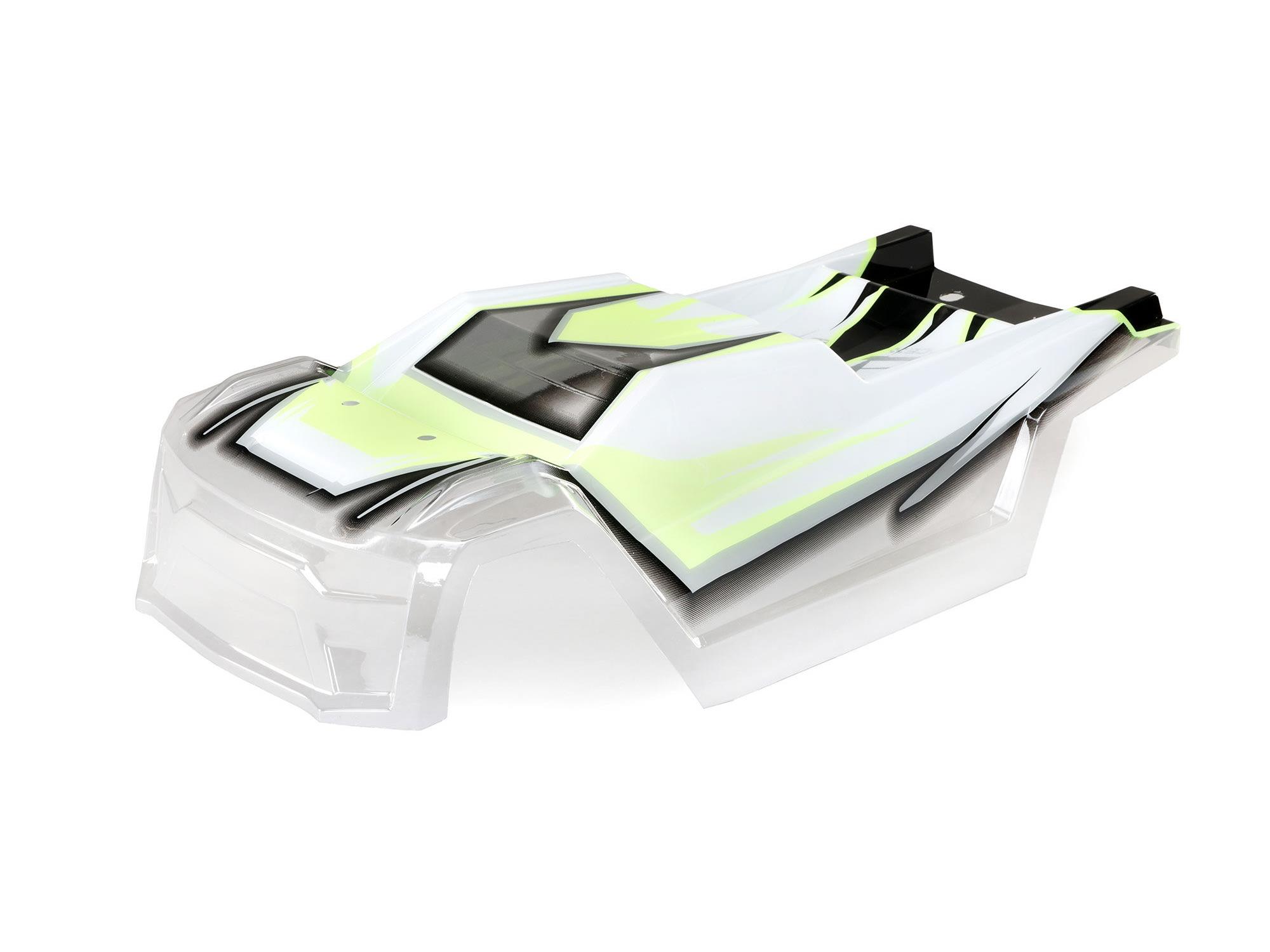 Losi 1/8 8IGHT-XTE 4S 4X4 RTR Brushless Race Truggy, Clear - 19