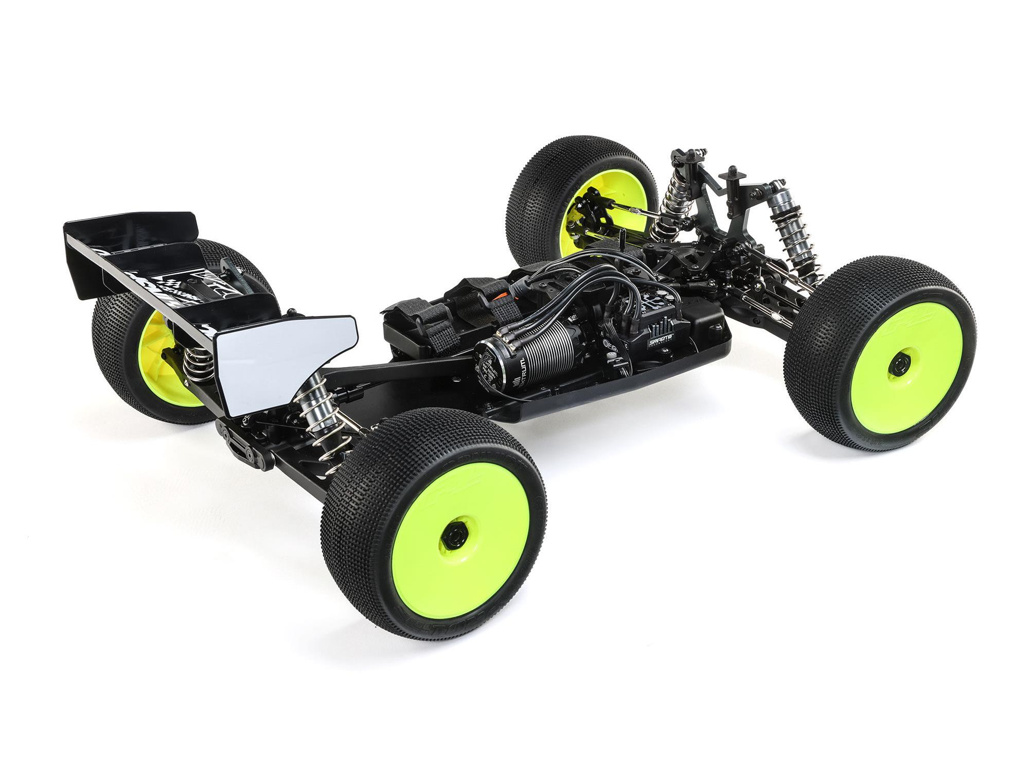 Losi 1/8 8IGHT-XTE 4S 4X4 RTR Brushless Race Truggy, Clear - 14