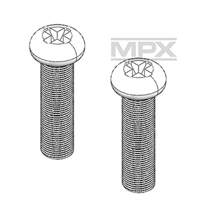 Multiplex FunCub XL Nylon wing screws - 2