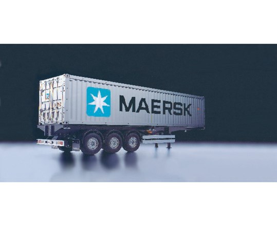 Tamiya 1/14 40ft MAERSK container m. semi trailer 56326 - 2
