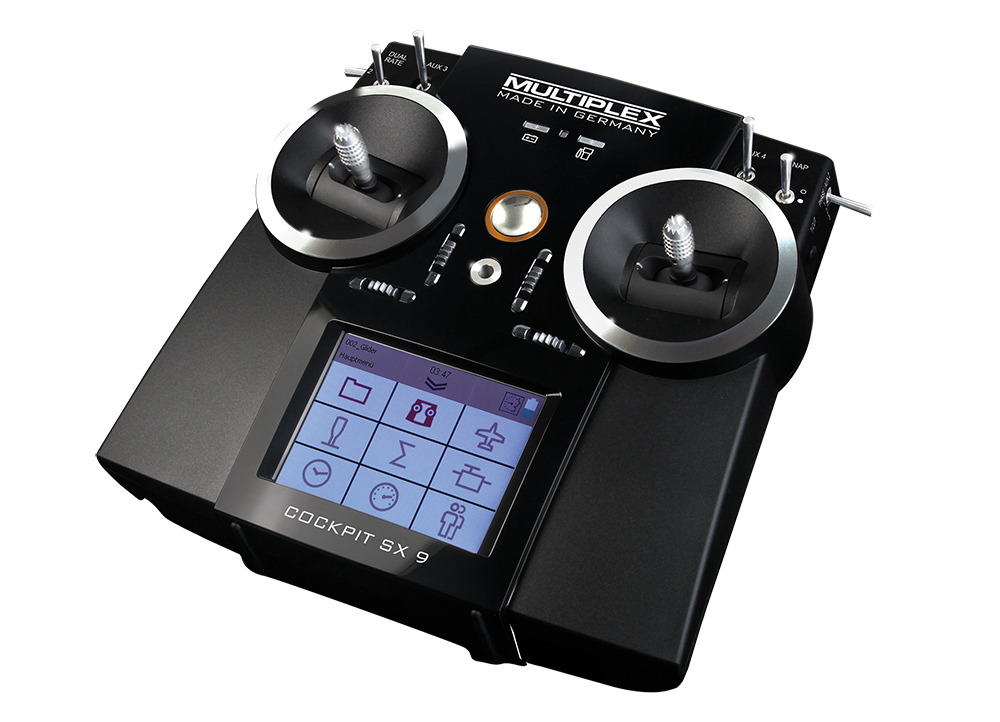 Multiplex Cockpit SX 9 Sändare med 9 kan mottagare - 6