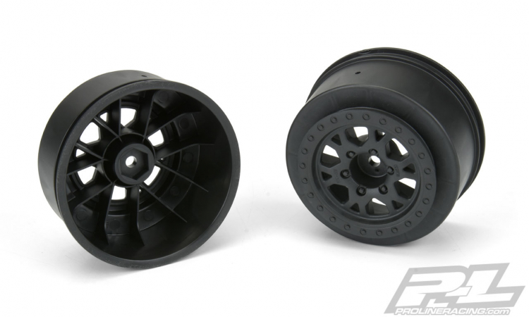 Pro-Line Impulse 2.2/3.0 Svart Fälg Fram 2wd (2) - 3