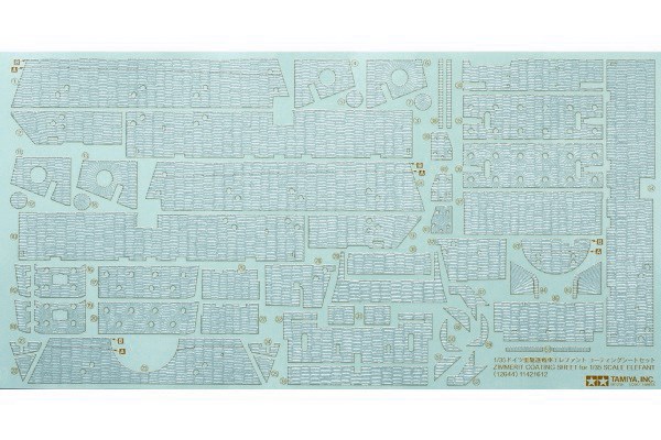 Tamiya 12644 1/35 Elefant Zim Sheet