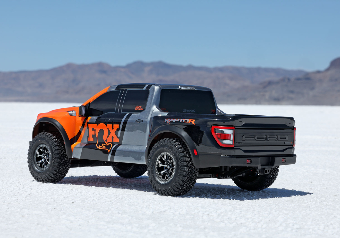 Traxxas Ford F-150 Raptor-R VXL-4s Ultimate 4WD 1/10 RTR TQi LED Fox2 Orange - 8