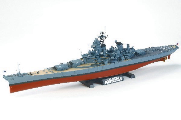 Tamiya 78029 1/350 U.S. Battleship BB-63 Missouri (Circa 1991)