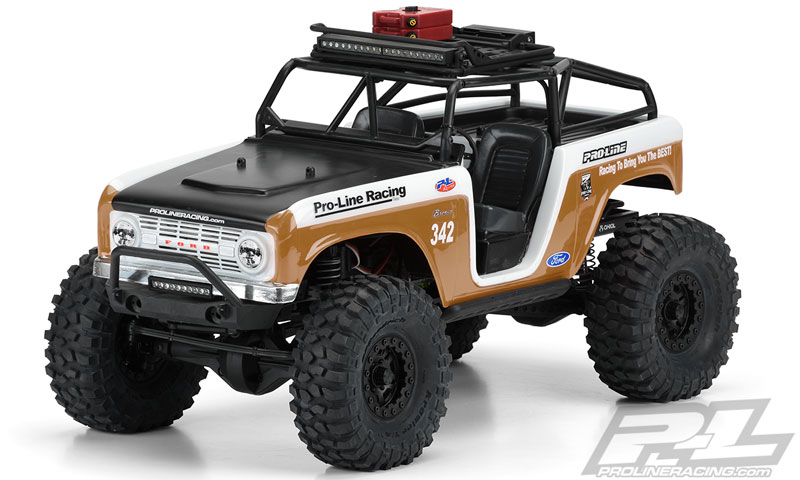Pro-Line Axial SCX10 1966 Ford Bronco kaross med bur