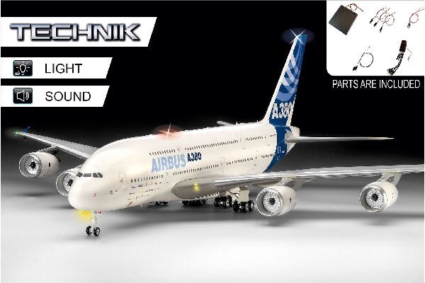 Revell 453 Airbus A380-800 - Technik