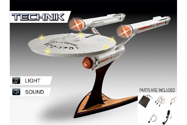 Revell 454 USS Enterprise NCC-1701- Technik