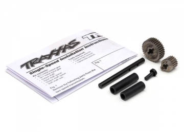 Traxxas 8296 Växellådsdrev Metall & Axlar Single Speed  TRX-4/6
