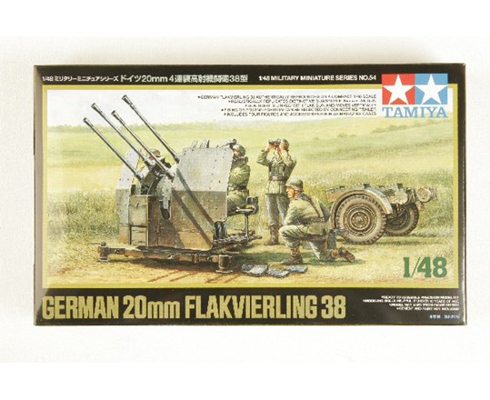 TAMIYA 32554 1/48 German 20mm flak 38 - 2
