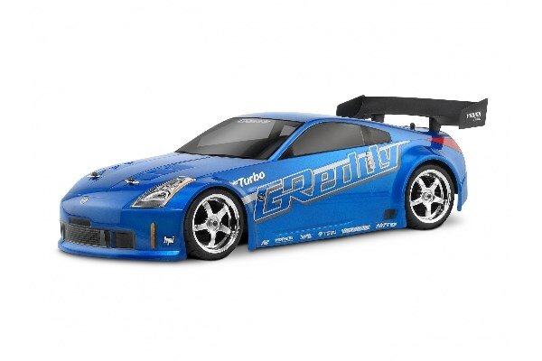HPI HP17218 Nissan 350Z Greddy Twin Turbo Body (190Mm)