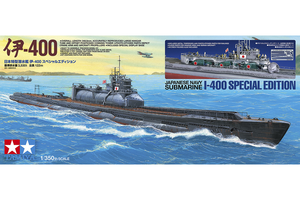 Tamiya 25426 1/350 Japanese Navy Submarine I-400 (S Edition)