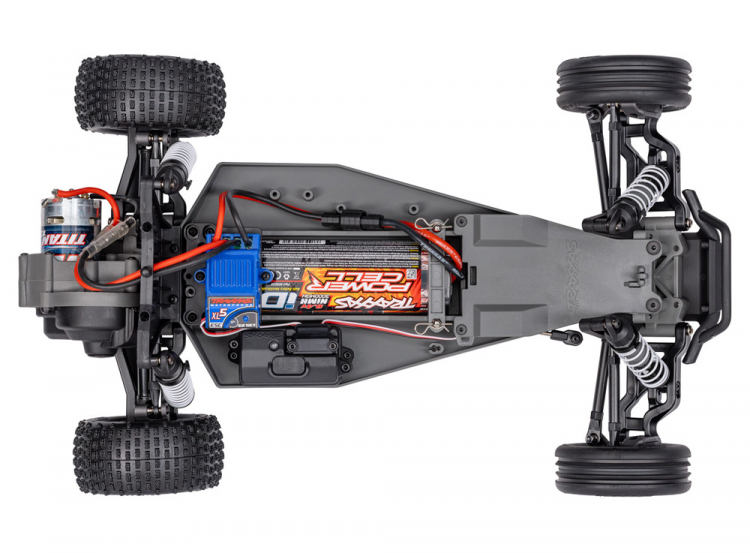 Traxxas Bandit 2WD 1/10 TQ USB EHD Röd - 15