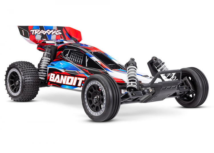 Traxxas Bandit 2WD 1/10 TQ USB EHD Röd