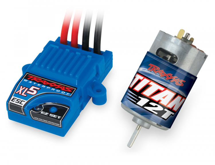 Traxxas Bandit 2WD 1/10 TQ USB EHD Röd - 10