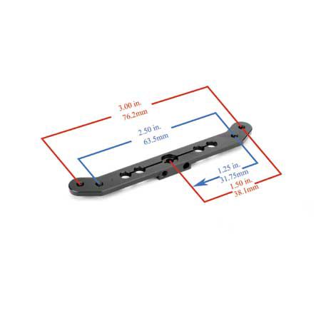 Hangar 9 Aluminum Double Sx Arm, 3 Hitec - 2