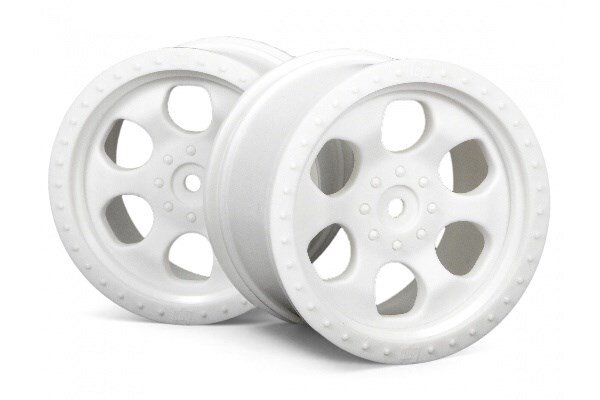 HPI HP3115 6 Spoke Wheel White (83X56Mm/2Pcs)