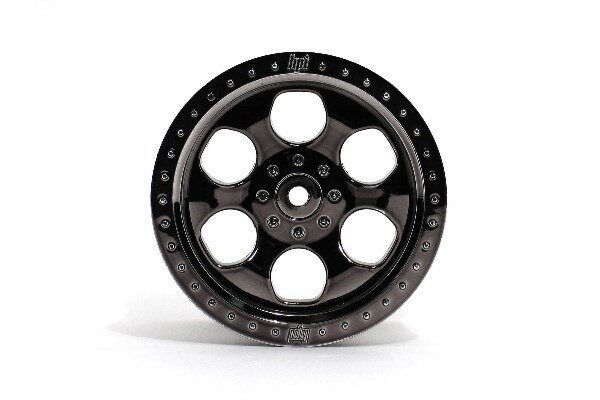 HPI HP3161 6 Spoke Wheel Black Chrome (83X56Mm/2Pcs)