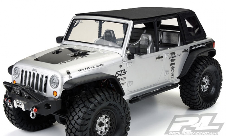 Pro-Line Timberline Soft-top Svart för SCX10 m.fl (1) - 4