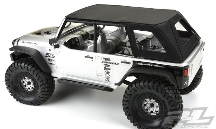 Pro-Line Timberline Soft-top Svart för SCX10 m.fl (1) - 5