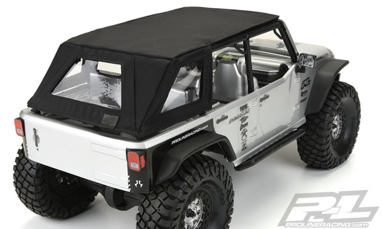 Pro-Line Timberline Soft-top Svart för SCX10 m.fl (1) - 6