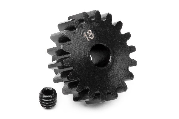 HPI HP100917 Pinion Gear 18 Tooth (1M/5mm Shaft)