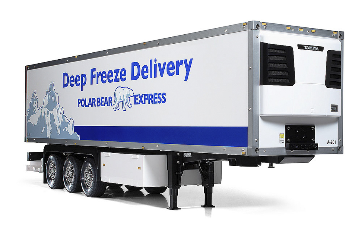 Tamiya 56319 1/14 3-Axle reefer semi trailer