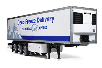 Tamiya 56319 1/14 3-Axle reefer semi trailer