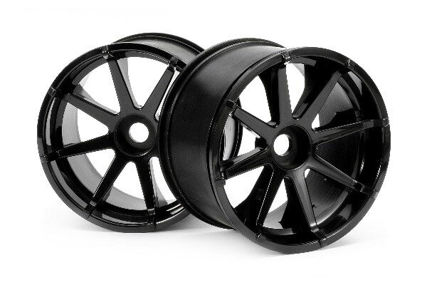 HPI HP3256 Blast Wheel Black (115X70Mm 7Inch/2Pcs)