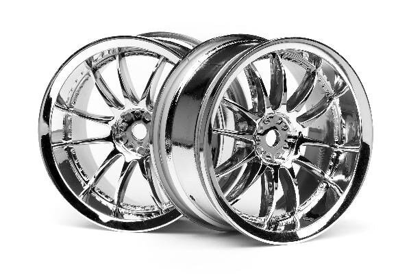 HPI HP3280 Work Xsa 02C Wheel 26Mm Chrome (3Mm Offset)