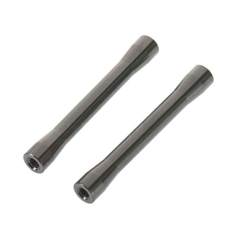 Axial AX31423 Threaded Alum Link 7.5x56.5mm Gray (2)