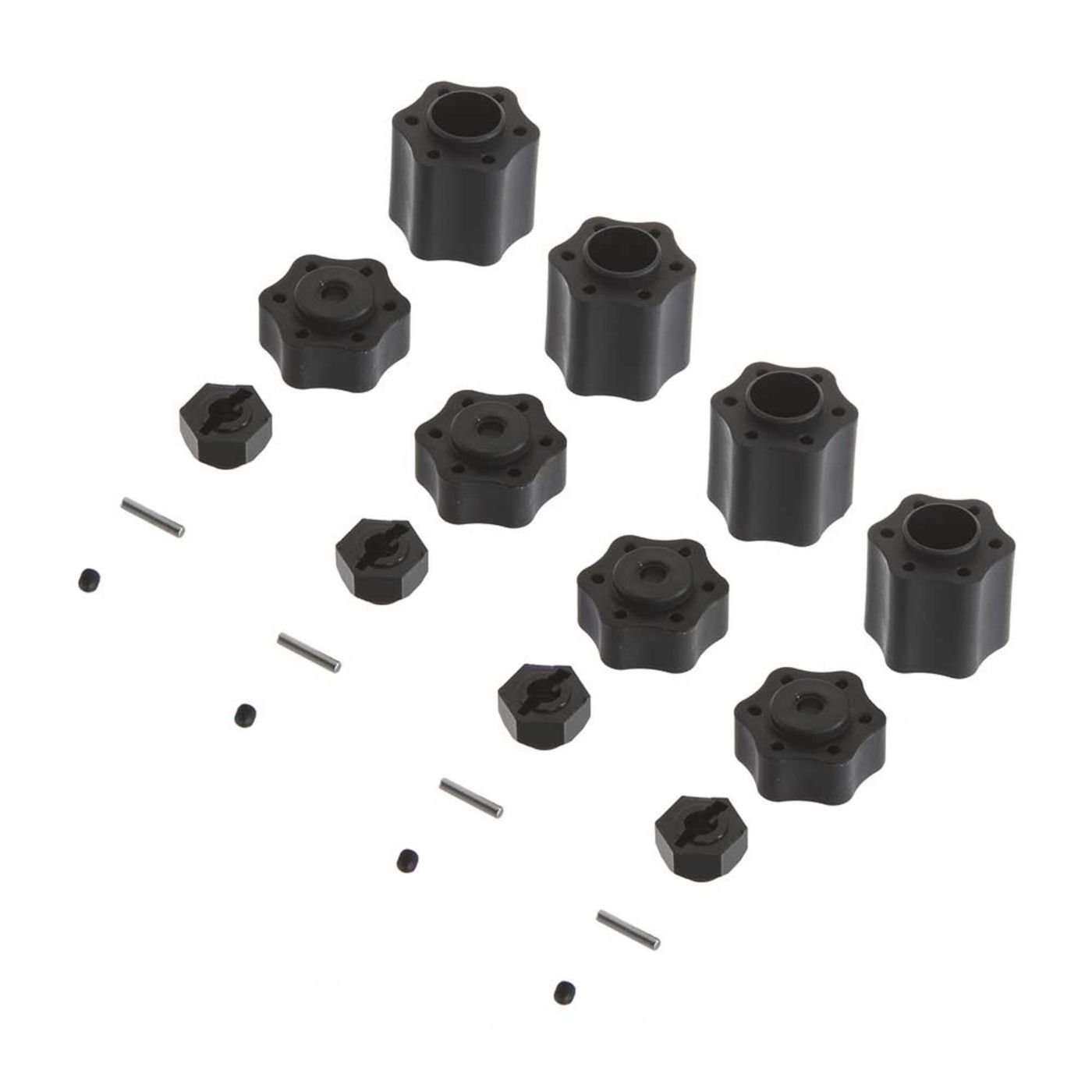Axial AX31074 Hex Hub Conv Set (12mm)(4pcs) 9026/Wraith