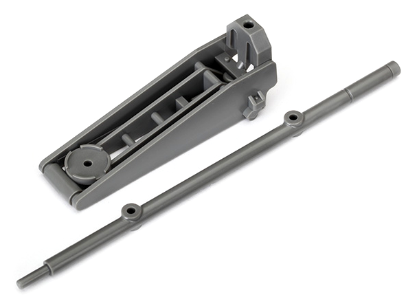 Floor Jack & Handle Grey