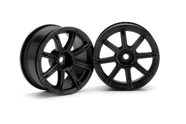 HPI HP3306 Work Emotion Xc8 Wheel 26Mm Black (3Mm Offset)