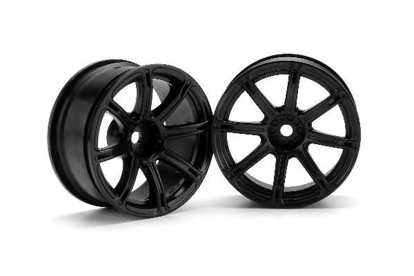 HPI HP3307 Work Emotion Xc8 Wheel 26Mm Black (6Mm Offset)