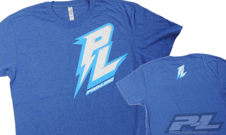 Pro-Line Pro-Line Bolt Blå T-Shirt Small (S)