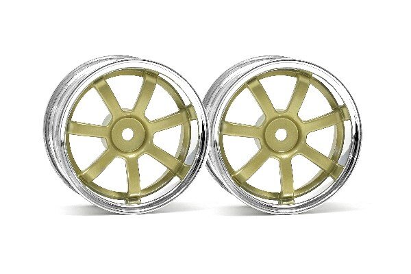 HPI HP3319 Rays Gram Lights 57S-Pro Chrome/Gold (3Mm Offset)