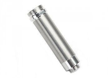 Body GTR Shock 64mm Silver Aluminum (Threaded)