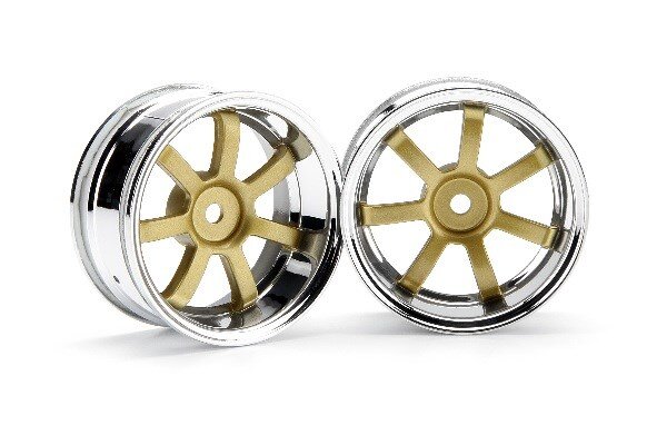 HPI HP3320 Rays Gram Lights 57S-Pro Chrome/Gold (6Mm Offset)