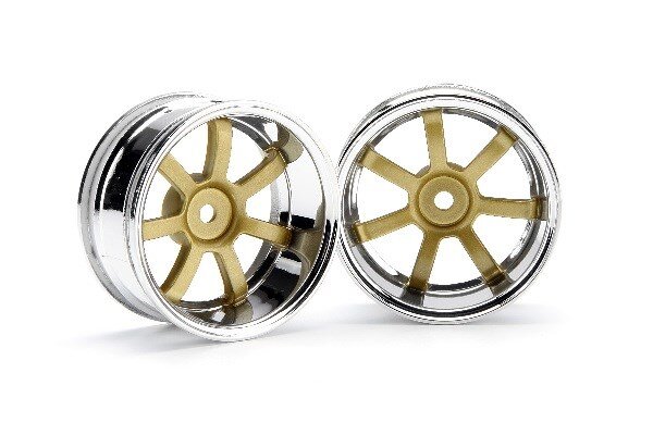 HPI HP3321 Rays Gram Lights 57S-Pro Chrome/Gold (9Mm Offset)