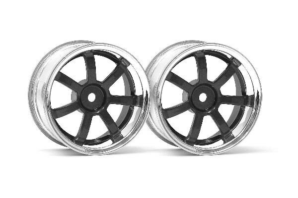 HPI HP3324 Rays Gram Lights 57S-Pro Chrome/Gunmet. 9Mm Offset
