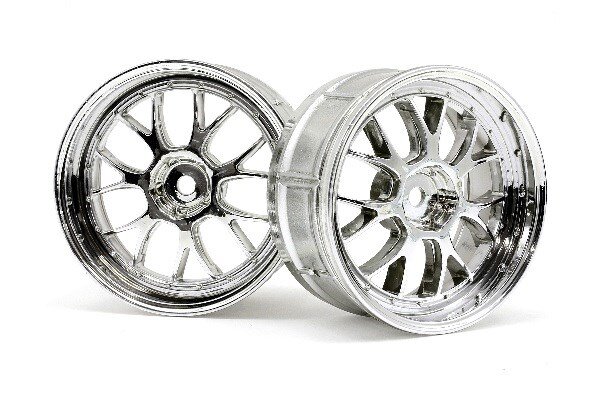 HPI HP33459 Lp29 Lm-R Wheel Chrome (2Pcs)