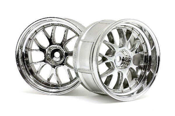 HPI HP33460 Lp32 Lm-R Wheel Chrome (2Pcs)