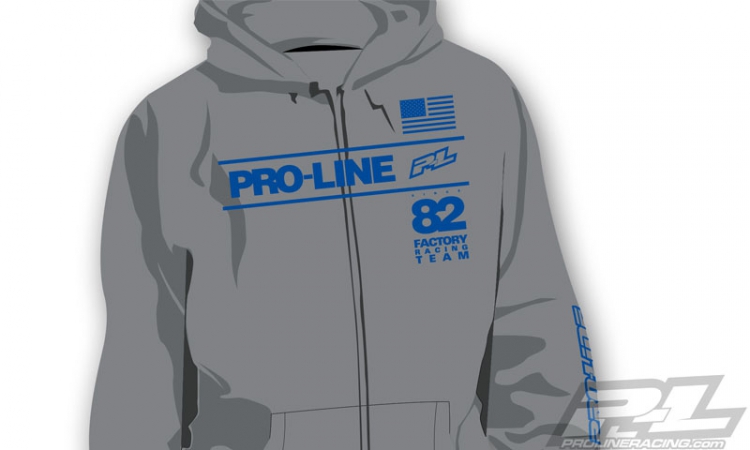 Pro-Line PL Factory Team Hood Grå (XXL)