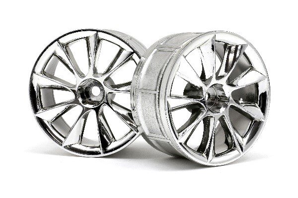 HPI HP33462 Lp29 Wheel Atg Rs8 Chrome (2Pcs)